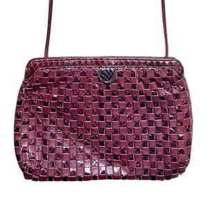 Vintage Palizzio Leather Shoulder Bag/Clutch